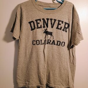 Gray Denver Colorado T-Shirt
